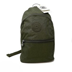 KIPLING Sling Backpack, Crossbody in Jaded Green